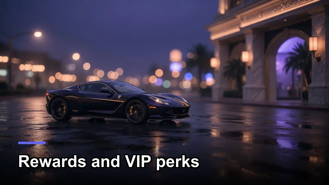 Casino Rewards six-tier loyalty ladder with Status Points and VIP Status Match